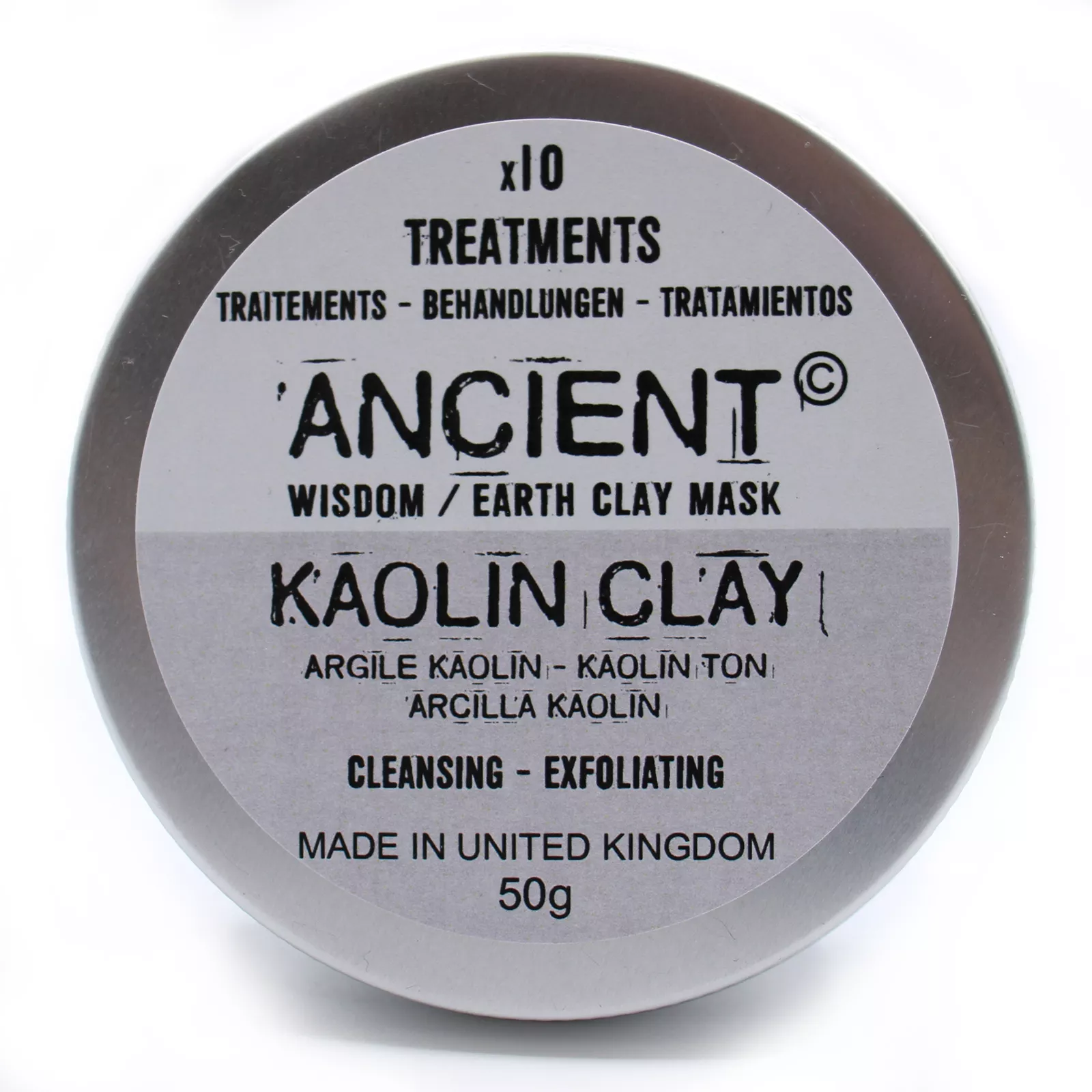 Reiner Kaolin-Ton 50g - Sensitive-Tonpulver
