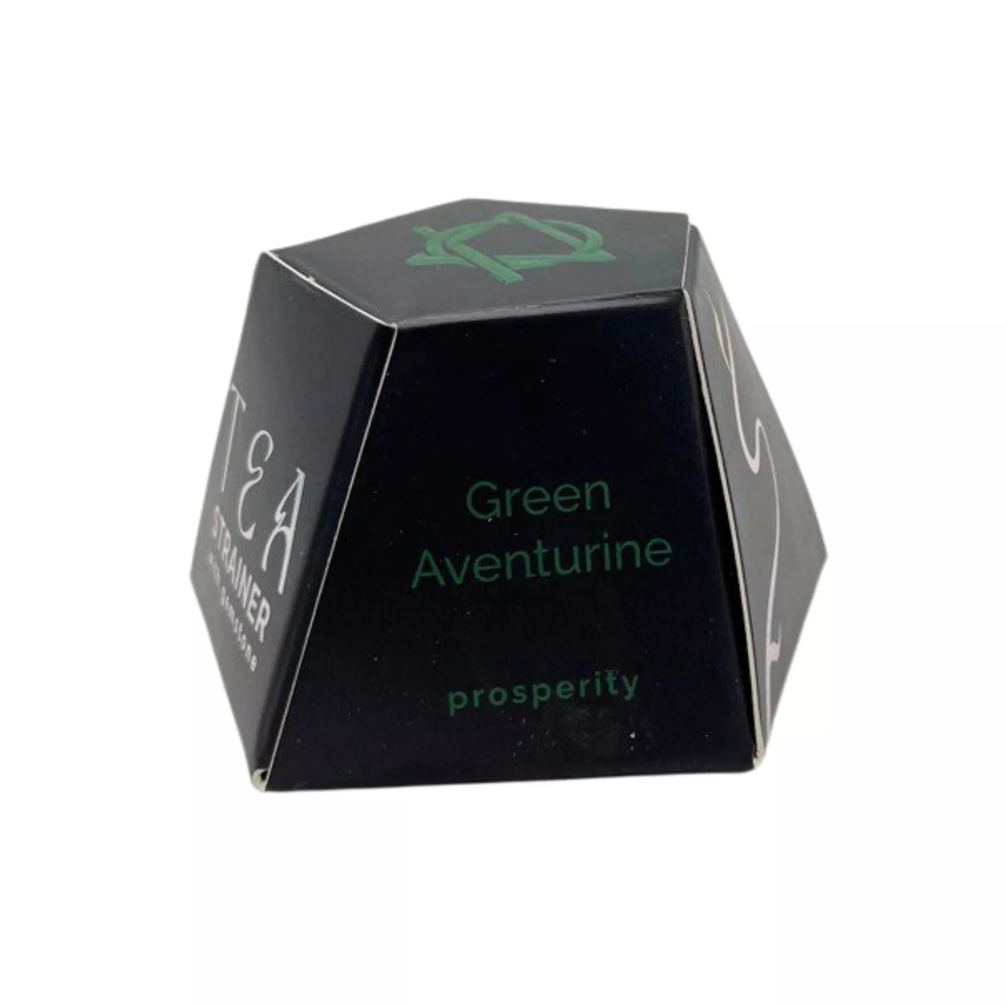 Grüner Aventurin - Edelstahl-Tee-Ei