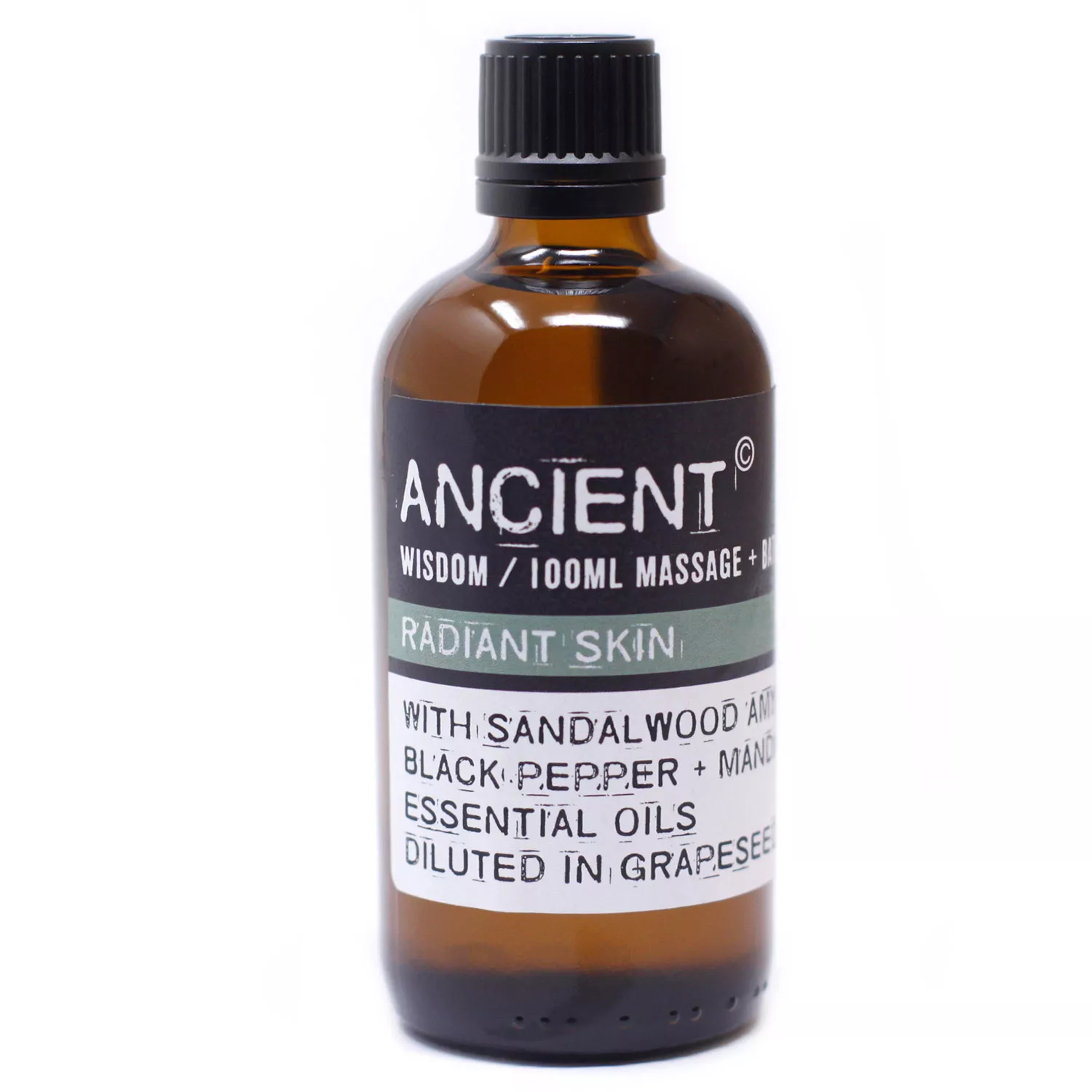 Amberholz-Aroma 100ml - Massageöl