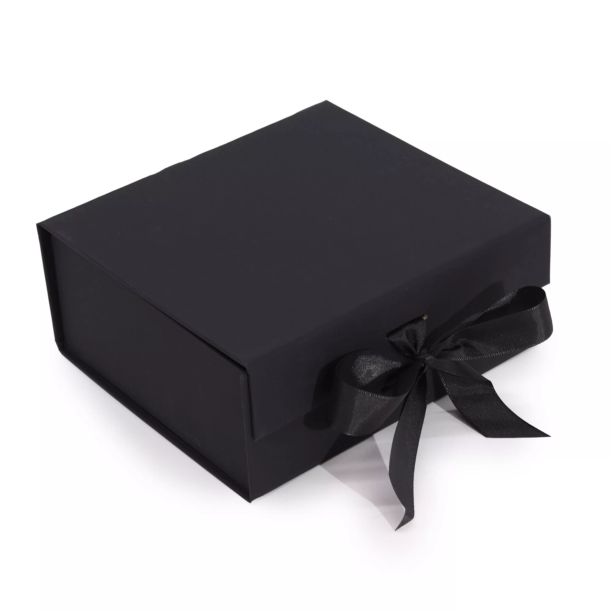 Elegante Box - Faltbare Geschenkverpackung mit Schleife