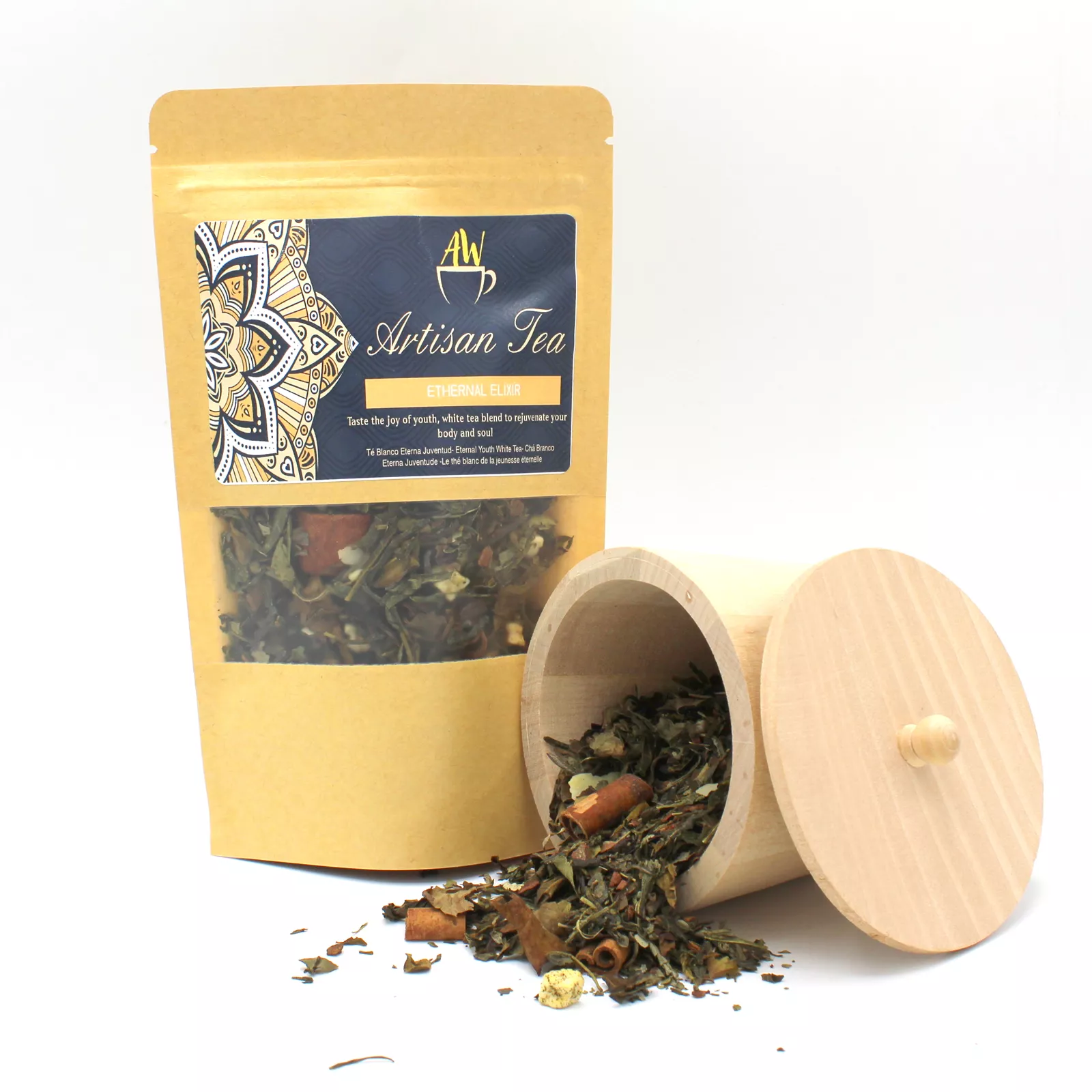 Ewige Jugend Grüntee - Sencha-Weißtee-Zimtapfel