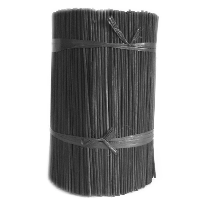 Schwarze Bambusstäbchen 25cm 3mm - Diffusor-Set