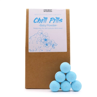 Babypuder (30 Stk) - Mini-Badebomben Geschenkset