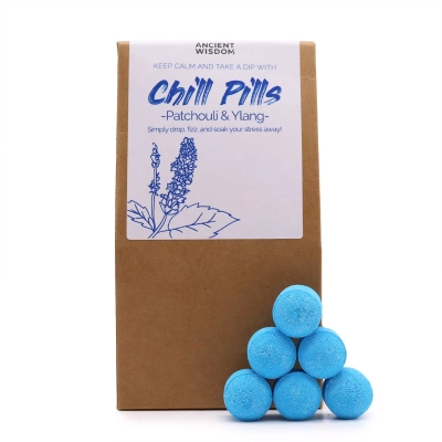 Ylang & Patchouli (30 Stk) - Mini-Badebomben Geschenkset
