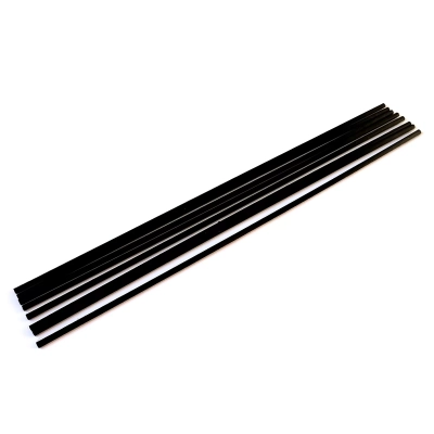 Schwarze Rattanstäbchen 25cm 3mm (250 Stk) - Diffusor-Set