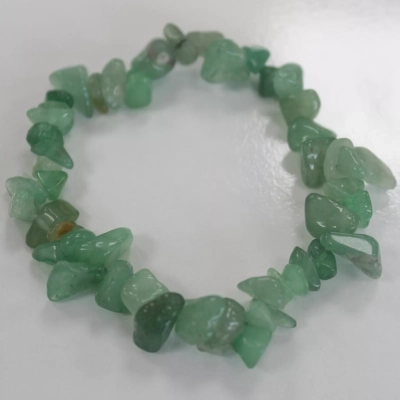Jade Splitterstein - Edelstein-Armband