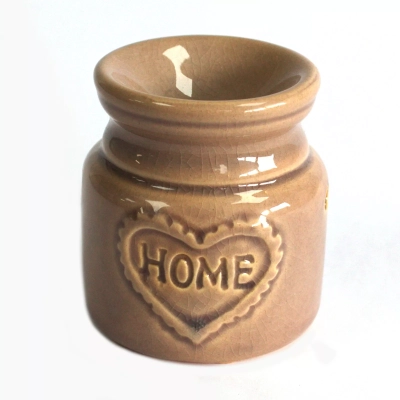 Grau 7x7x7cm - Keramik-Duftlampe